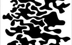 Mayco Camo Stencil