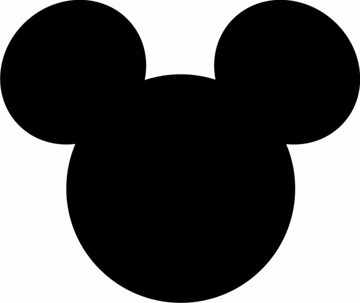 Mickey Mouse Head Printable Cutouts Peterainsworth Rossy Printable