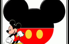 Mickey Mouse Head Template Free ClipArt Best