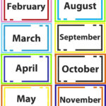 Months Seasons Of The Year Printables Months In A Year Printables