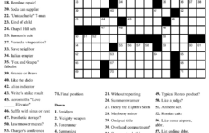 newspaper printable crossword puzzles printable crossword puzzles Newspaper Printable Crossword Puzzles Printable Crossword Puzzles