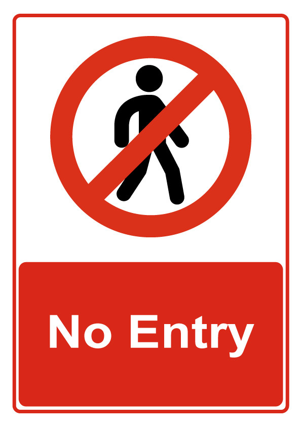 No Entry Sign From Bar Activity ClipArt Best ClipArt Best