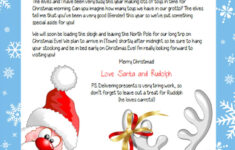 Personalize A Letter From Santa By Samanthabald297