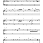 Piano Sheet Music For Beginners Popular Songs Free Printable Free