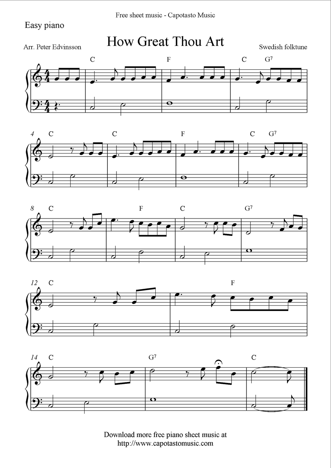 Piano Sheet Music For Beginners Popular Songs Free Printable Free 