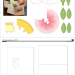 Pop Up Flower Cards Pop Up Card Templates Kirigami Patterns
