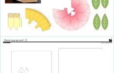 pop up flower cards pop up card templates kirigami patterns Pop Up Flower Cards Pop Up Card Templates Kirigami Patterns