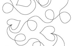 Printable Continuous Line Quilting Patterns Easy Free Motion
