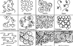 Printable Continuous Line Quilting Patterns Easy Free Motion Free
