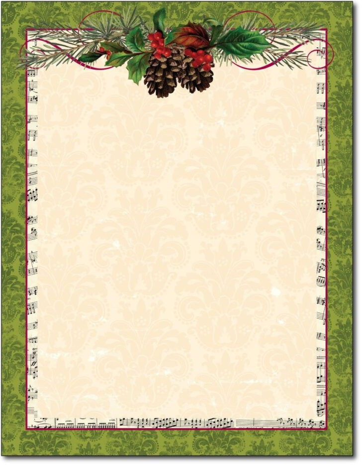 Free Printable Christmas Stationery Paper