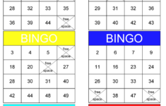 Printable Multiplication Bingo Game PrintableMultiplication