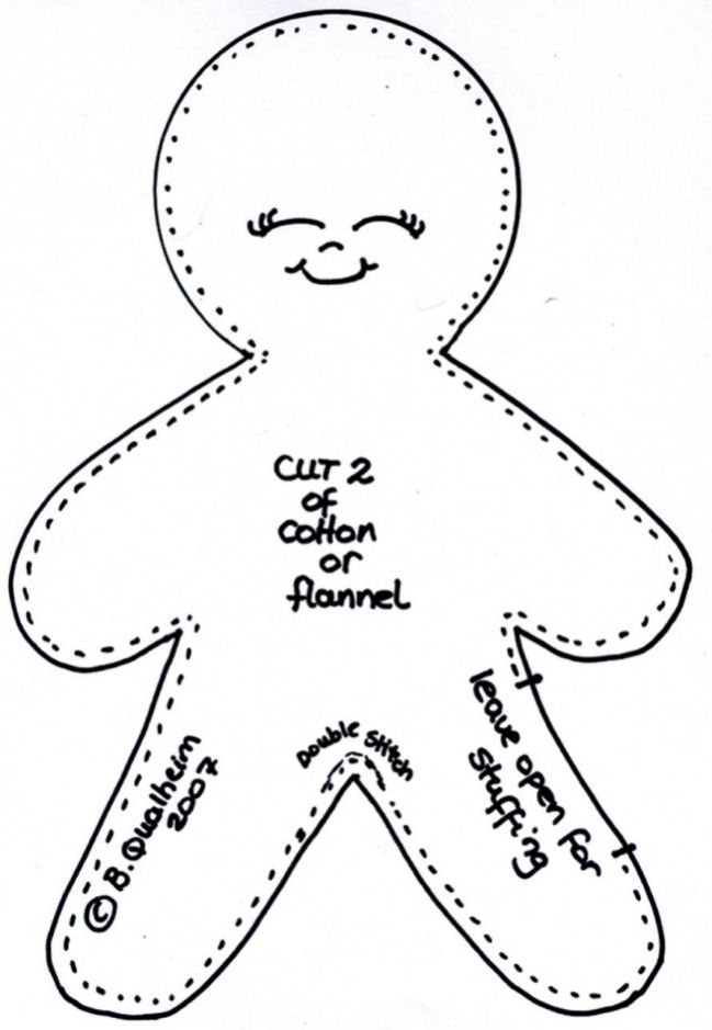 Free Printable Rag Doll Patterns