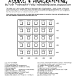 Redhead64 39 S Obscure Puzzle Blog PUZZLE 93 Anagram Magic Square 2