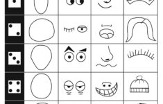 roll a monster free printable Roll A Monster Free Printable