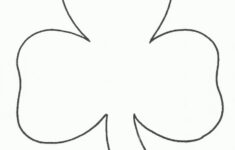 Shamrock Template Outline ClipArt Best