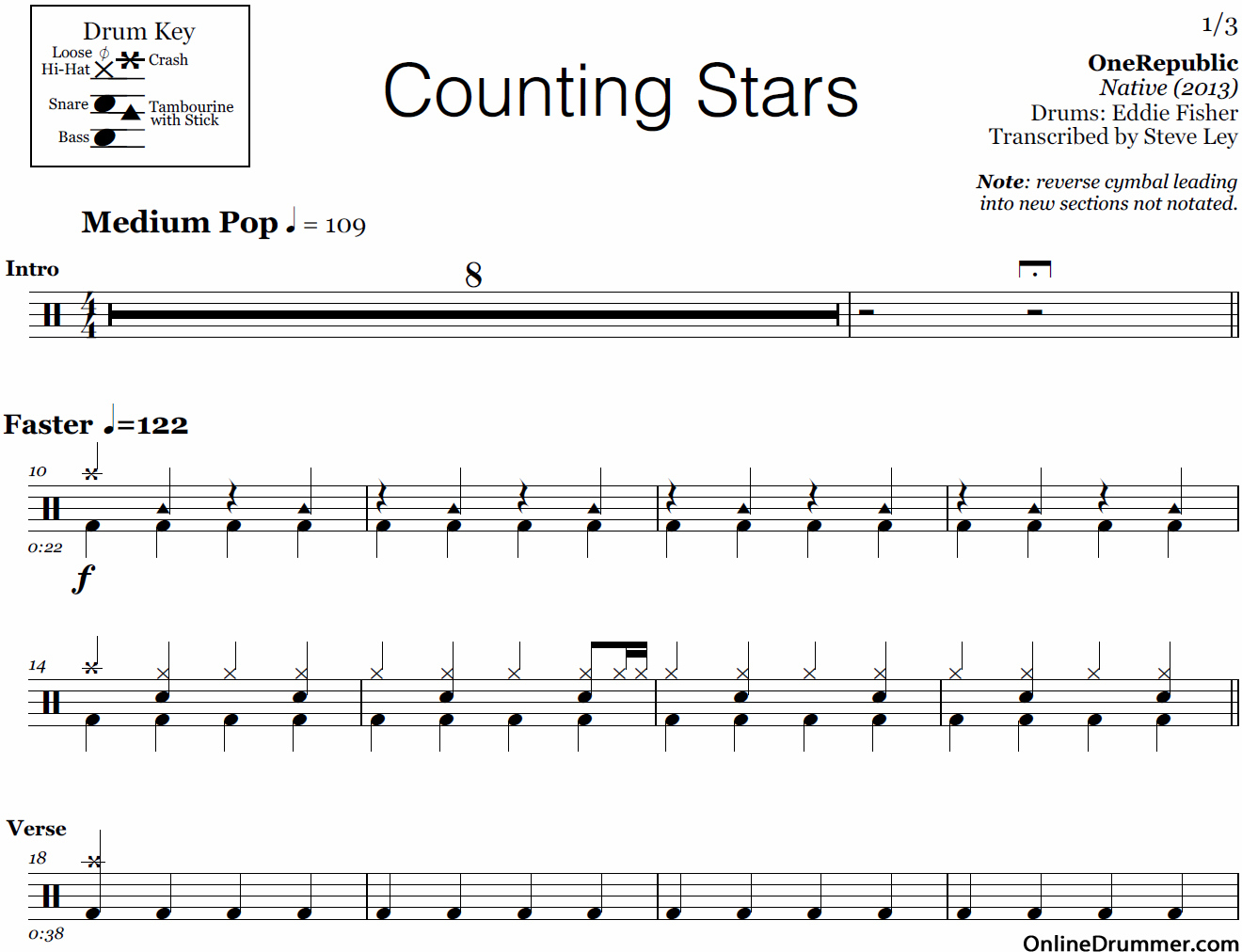 Sheet Music For Drums For Beginners Free Printable Drum Sheet Music 