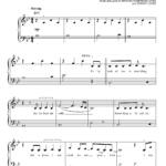 Show Yourself From Disney 39 S Frozen 2 Easy Piano Sheet Music