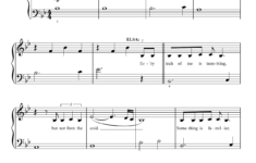 Show Yourself from Disney 39 s Frozen 2 Easy Piano Sheet Music