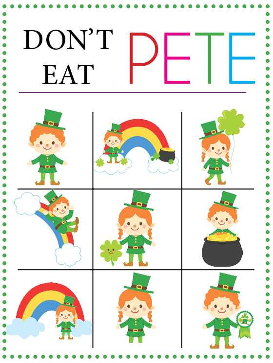 St Patrick 39 s Day Don 39 t Eat Pete Our Thrifty Ideas