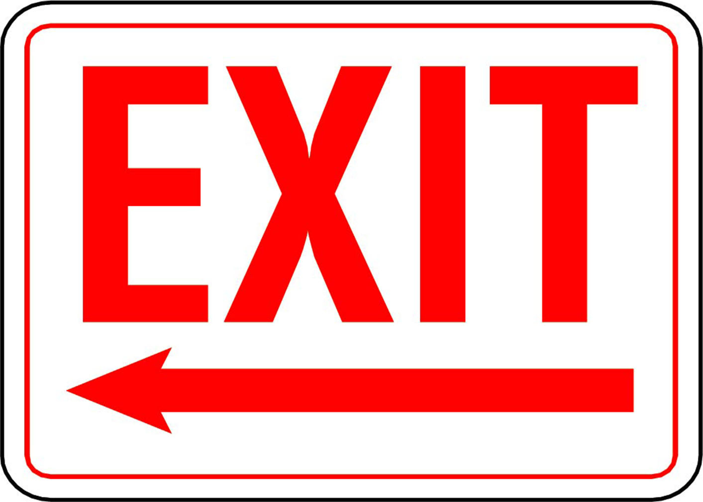 The Best Printable Exit Signs Derrick Website