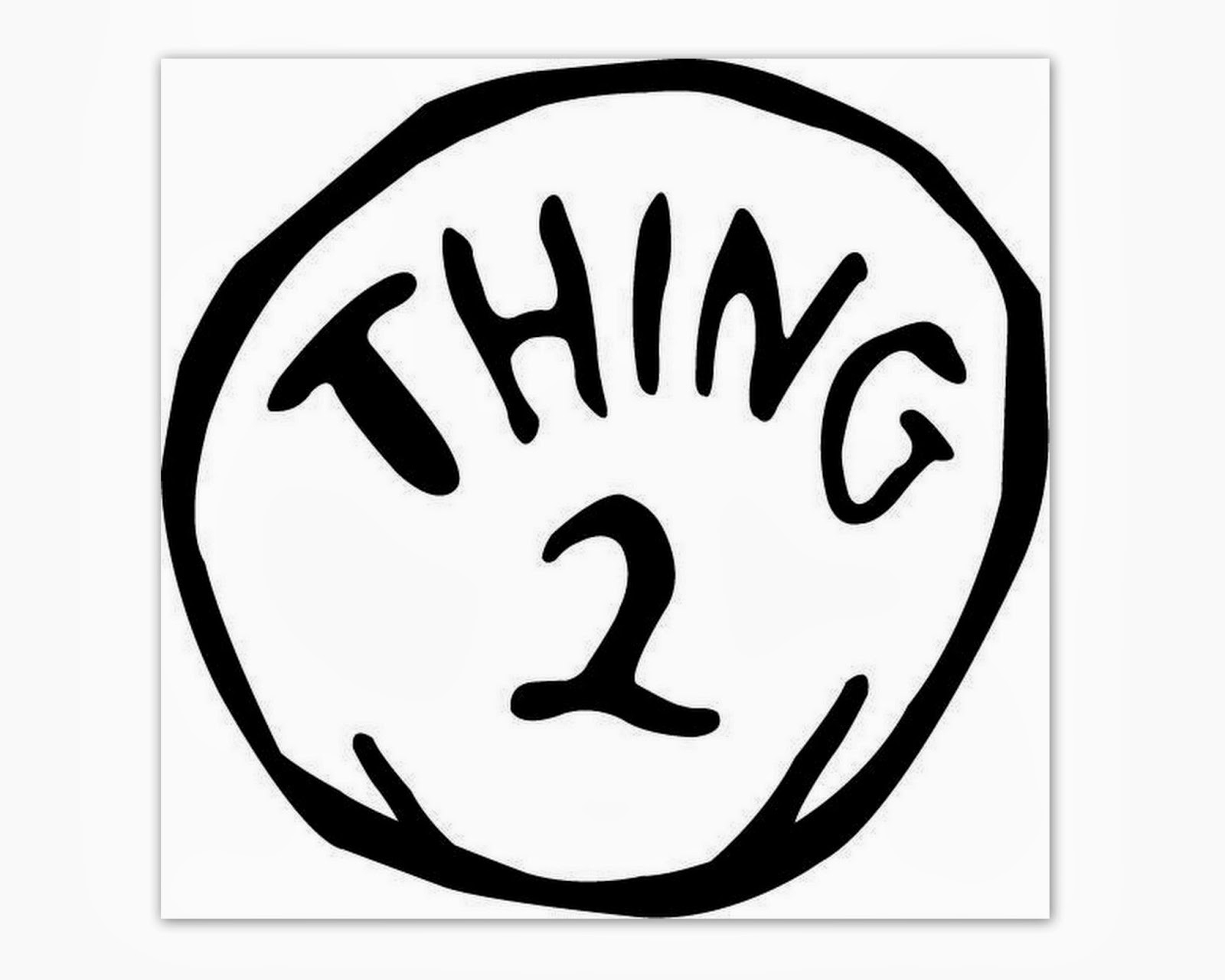 Thing 1 And Thing 2 Free Printable Template Rossy Printable