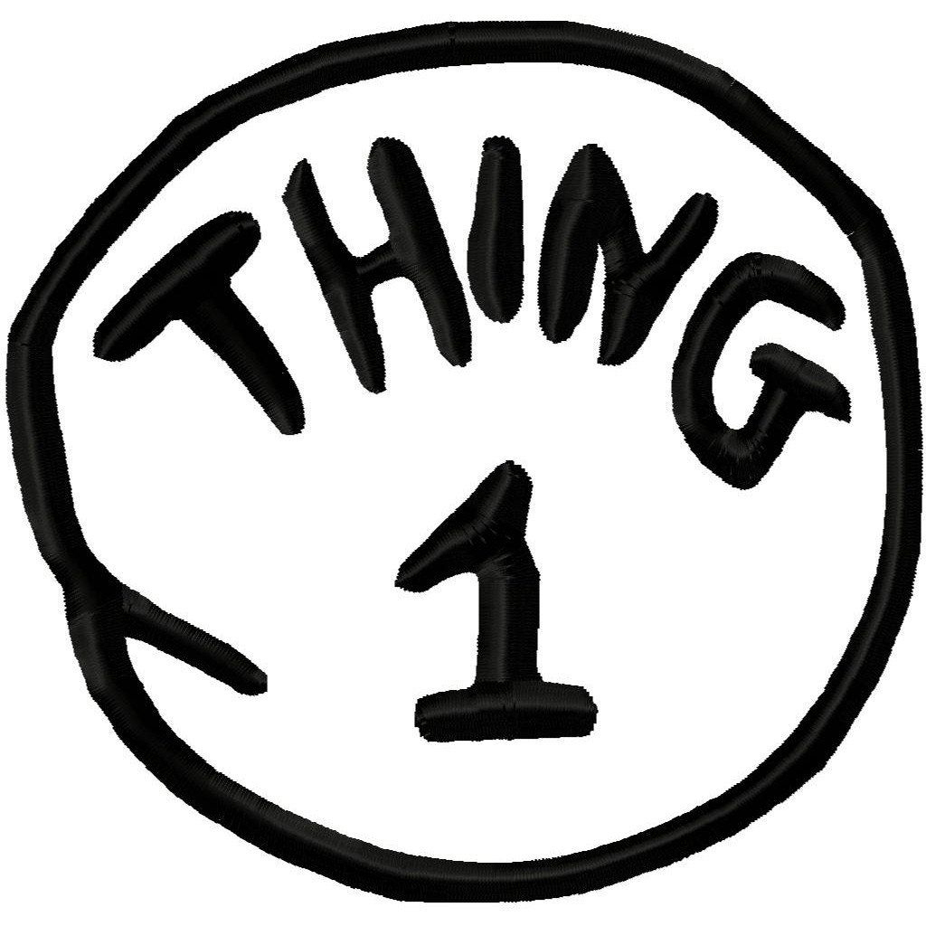 Thing 1 And Thing 2 Free Printable Template