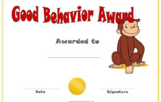 Toddler Good Attitude Certificates Munchkins And Mayhem