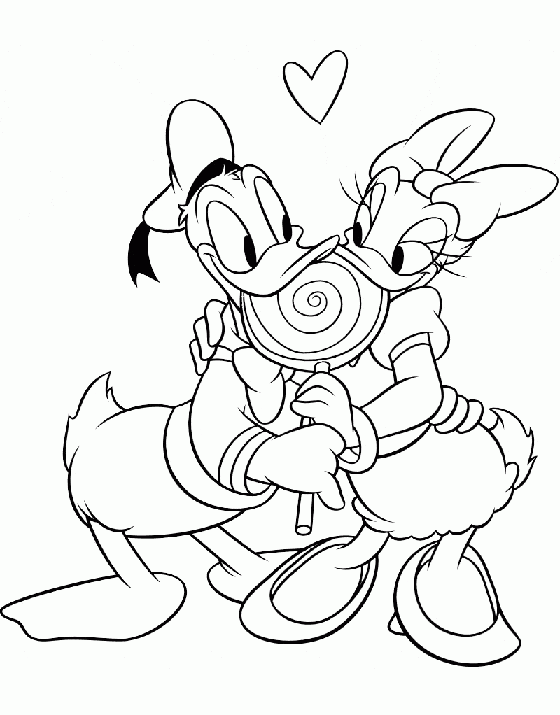 Valentines Disney Coloring Pages Best Coloring Pages For Kids