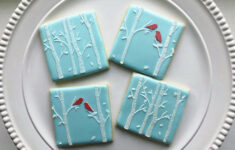 Winter Stencil Cookies Cookie Stencils Cookie Decorating Cookies