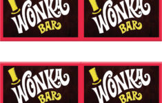 wonka bar wrapper printable free free printable Wonka Bar Wrapper Printable Free Free Printable