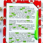 Free Christmas Left Right Gift Exchange Poems Inside White Elephant Gift Exchange Poem With Numbers