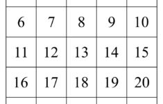 Number Grid 1 50 - 10 Free Pdf Printables | Printablee throughout White Elephant Numbers 1-25