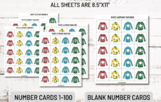 Printable Numbers For White Elephant Gift Exchange Game | Ugly throughout Numbers For White Elephant Game