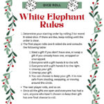 White Elephant Rules For Gift Giving Fun [Printables]   Fun Blog Throughout White Elephant Printable Rules And Numbers