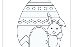 10 Best Free Easter Printables For Kids || Easter Coloring Pages regarding Preschool Easter Printable