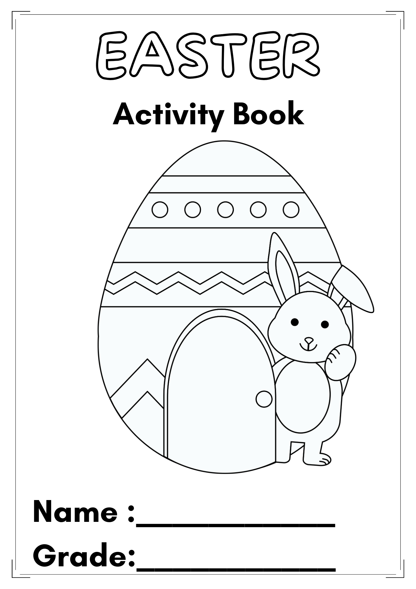 10 Best Free Easter Printables For Kids || Easter Coloring Pages with regard to Easter Activities For Preschoolers Printable
