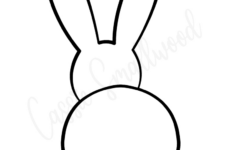 20 Cute Bunny Templates - Cassie Smallwood intended for Free Printable Easter Bunny Outline