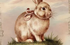 30+ Adorable Vintage Easter Bunny Images For Your Diy Projects with regard to Free Printable Vintage Easter Images