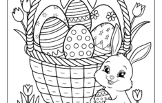 30+ Easter Coloring Pages (Free Printable Pdfs) regarding Printable Easter Eggs Color Sheets