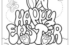 300 Easter Coloring Pages (Free Pdf Printables) pertaining to Full Size Printable Easter Coloring Pages