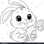 30,631 Cute Easter Bunny Drawing Little Royalty Free Photos And Regarding Printable Easter Bunny Clipart Black And White
