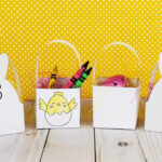 4 Easy Easter Basket Templates {Free Printable}   Cassie Smallwood Throughout Paper Easter Baskets Printable