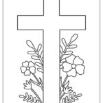48 Cross Templates (Free Pdf Printables) Regarding Easter Cross Printable