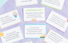 48 Free Printable Easter Egg Hunt Clues For Kids - Play Party Plan with regard to Easter Scavenger Hunt Clues Free Printable