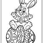 50 Easter Bunny Coloring Pages (100% Free Printables) Throughout Printable Coloring Easter Bunny