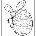 57 Easter Coloring Pages (Printables: Egg, Bunny, And More) In Printable Easter Eggs Pictures