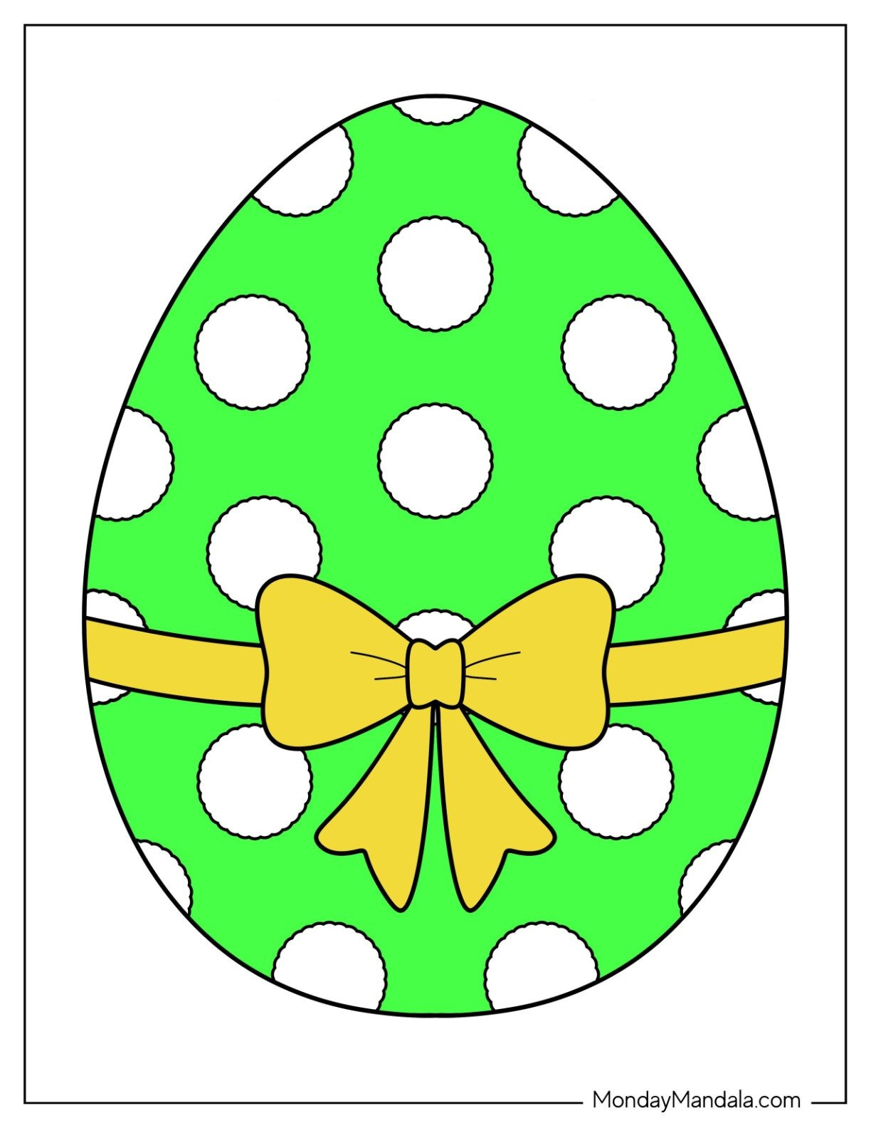 58 Easter Egg Templates (Free Pdf Printables) intended for Large Printable Easter Eggs