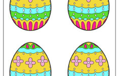 58 Easter Egg Templates (Free Pdf Printables) regarding Easter Eggs Printable Pattern