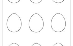 58 Easter Egg Templates (Free Pdf Printables) with regard to Blank Easter Eggs Printable
