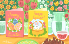 7 Free, Printable Easter Cards For Everyone You Know intended for Easter Card Printable